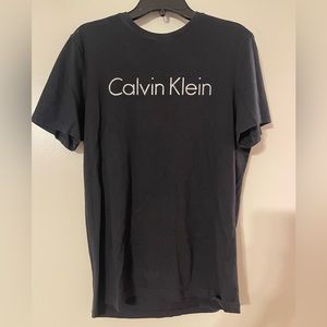 Black Calvin Klein T-Shirt, Size Small
